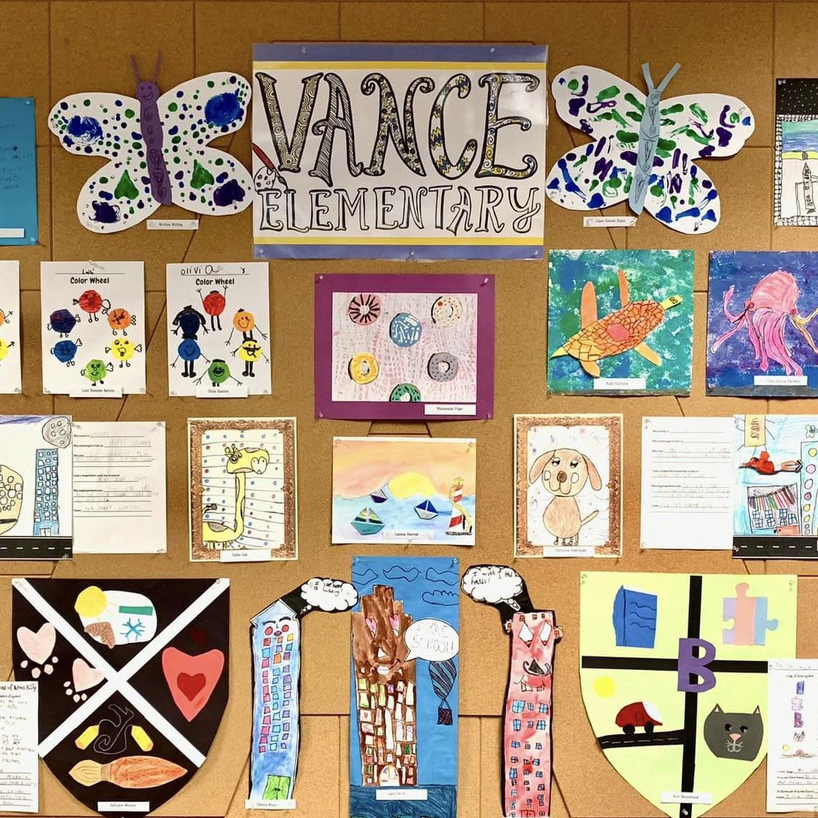   Vance student artwork